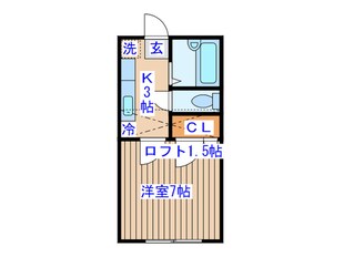 エアリ－ヒルズの物件間取画像